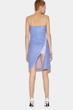 Sequinned Zip-Around Dress