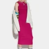 Shirred Long Dress