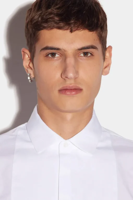 Slim Fit Tux Shirt
