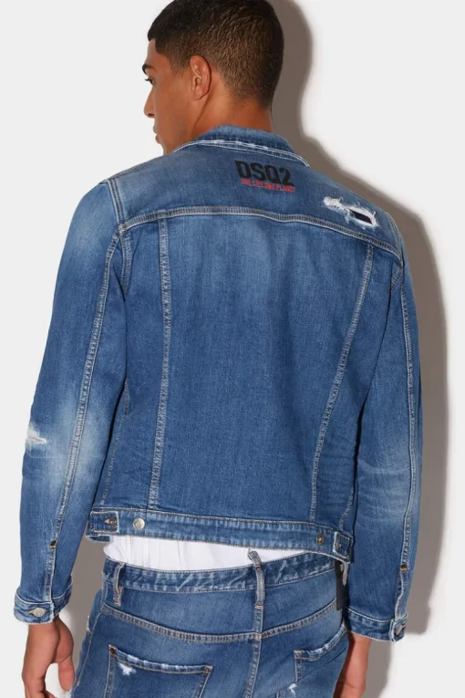 Smurfs Boxy Jeans Jacket