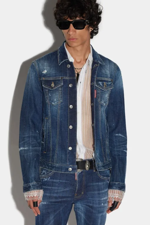 Sparkle Dark Sparkle Wash Dan Jean Jacket