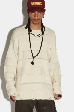 Stripe Destroy Knit