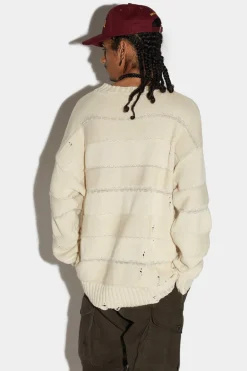 Stripe Destroy Knit