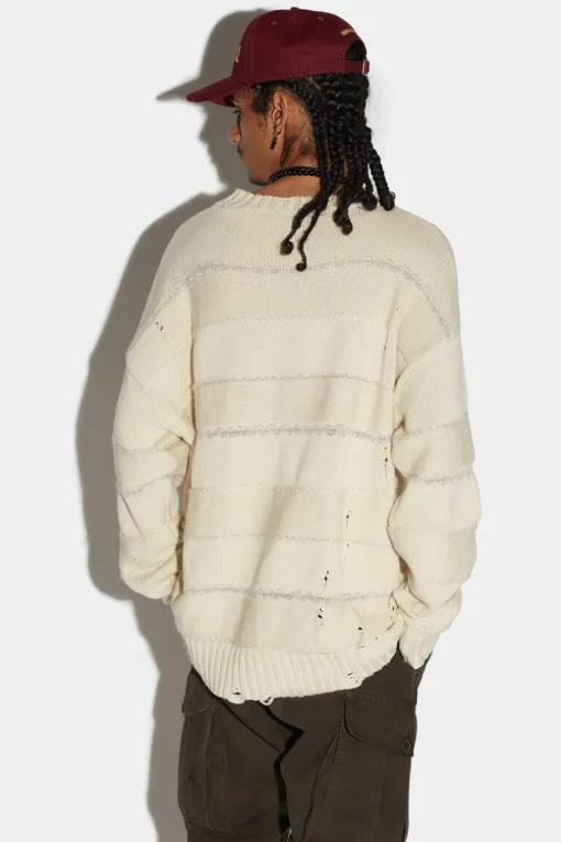 Stripe Destroy Knit