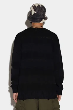 Stripe Destroy Knit