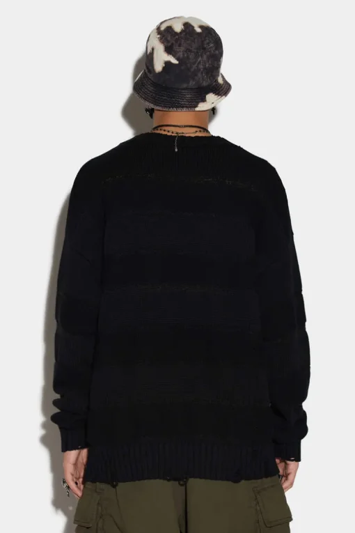 Stripe Destroy Knit