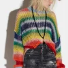 Striped Knit Sweater
