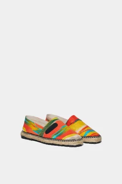 Sun Waves Camo Espadrilles