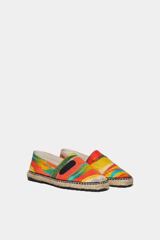 Sun Waves Camo Espadrilles