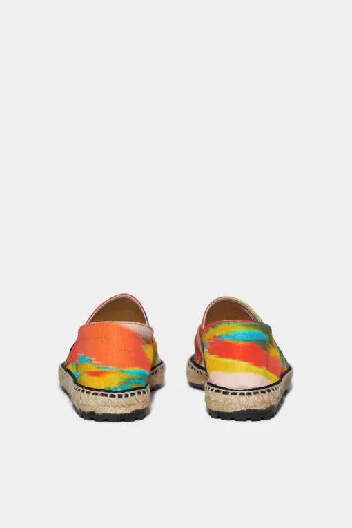 Sun Waves Camo Espadrilles