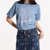 Super Negative Dyed Easy T-Shirt