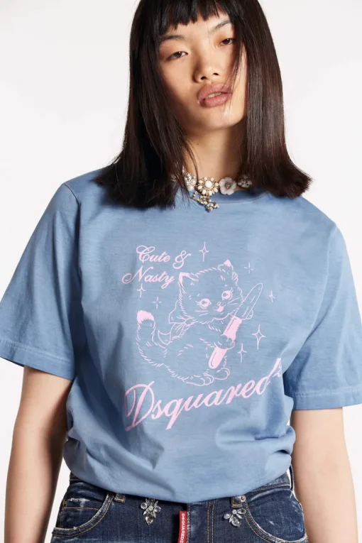 Super Negative Dyed Easy T-Shirt