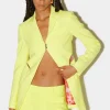 Tulle Panelled Blazer