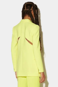 Tulle Panelled Blazer